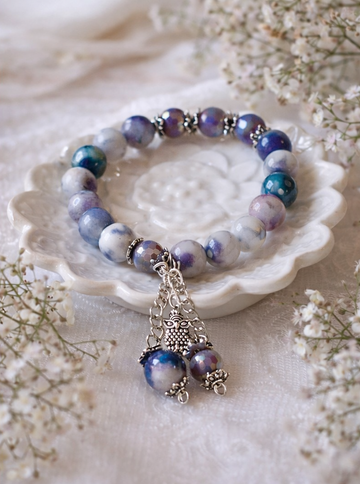Lavender Pearl Mist Bracelet