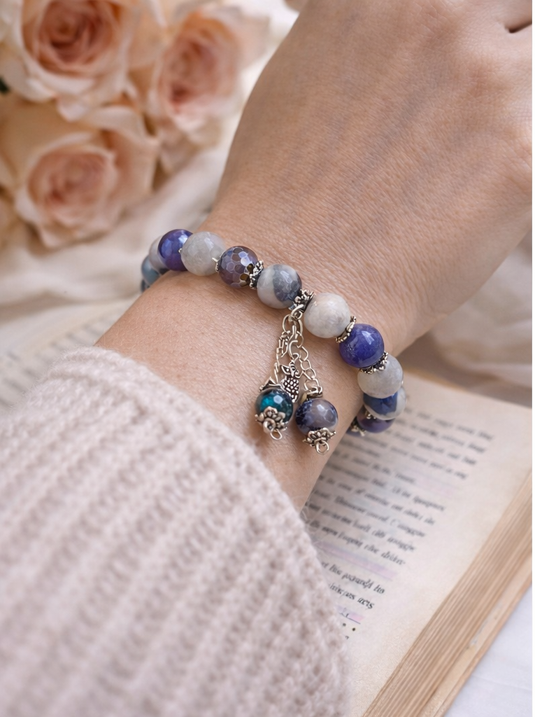 Lavender Pearl Mist Bracelet